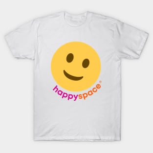 Happy Space Smiley Face - 19 degrees T-Shirt